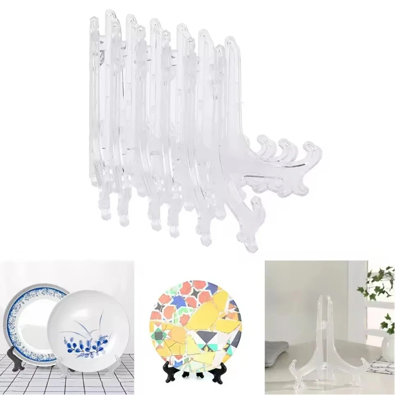 Plastic Clear Display Plate Stand Easel Photo Frames Pictures Bowls Dish Holder Home Decoration Folding Tray Rack
Plastic Clear Display Plate Stand Easel Photo Frames Pictures Bowls Dish Holder Home Decoration Folding Tray Rack