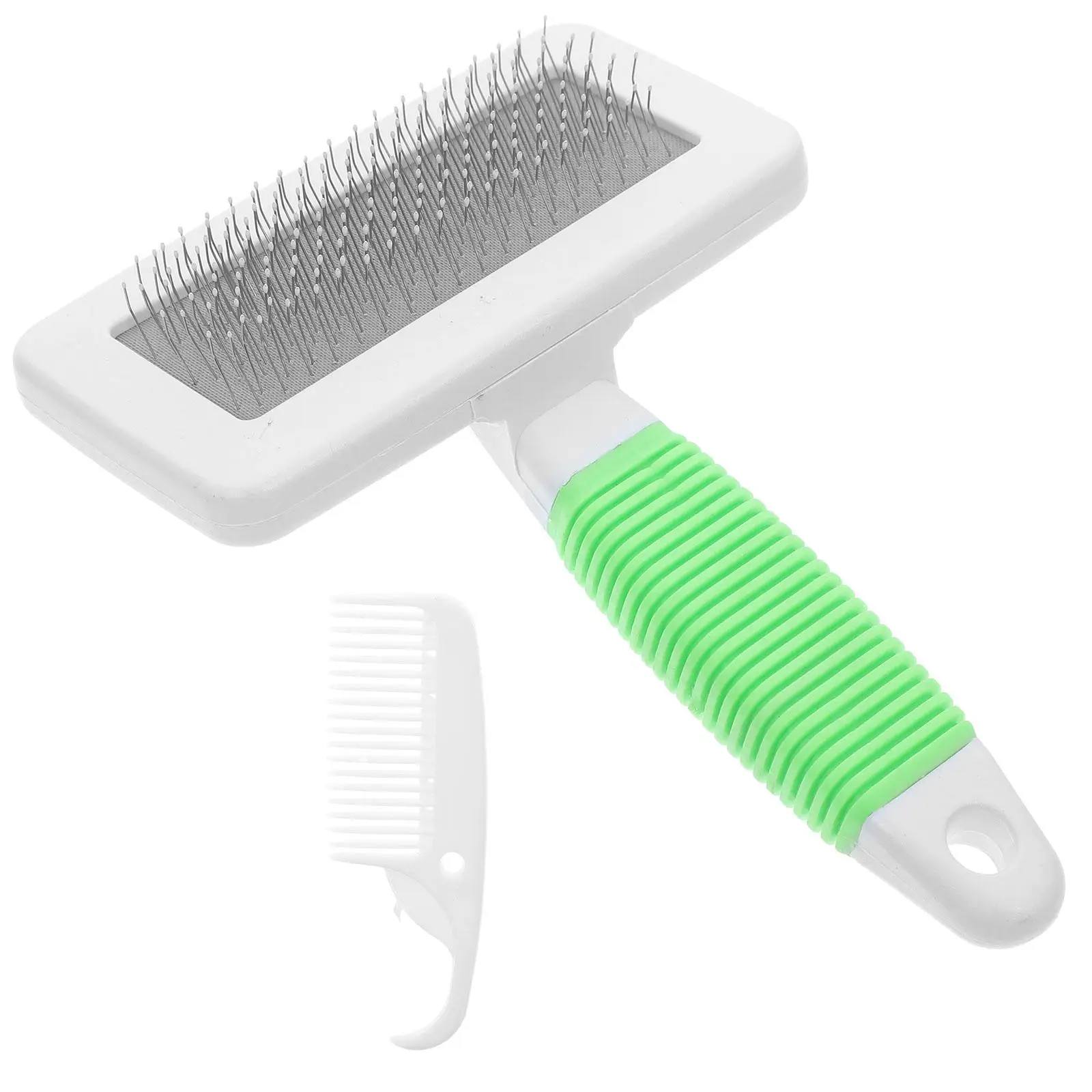 Pet Needle Comb Brush Dematting Rake for Dogs Tool Light Green Metal Grooming Bridegroom
Pet Needle Comb Brush Dematting Rake for Dogs Tool Light Green Metal Grooming Bridegroom