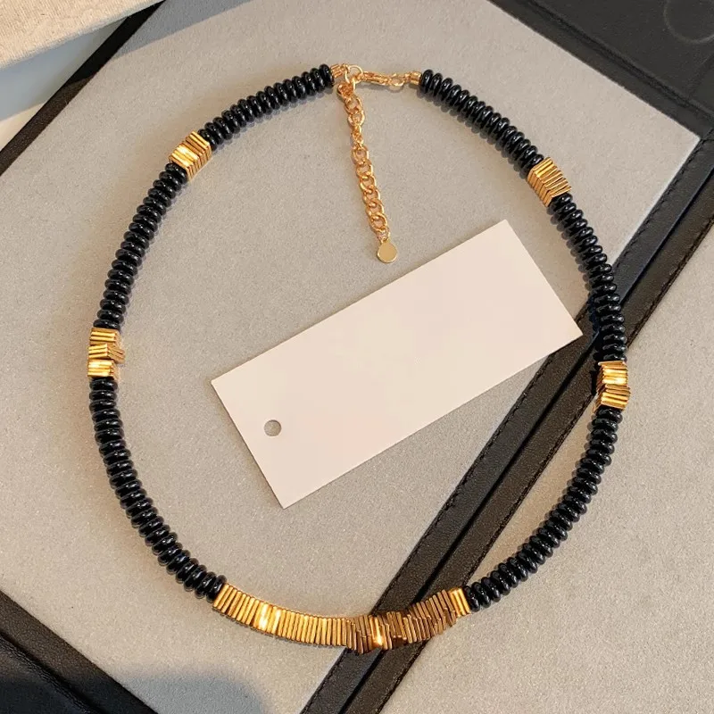 Bohemian Exaggerated Natural Black Gallstone Bead Necklace for Women's Fashion Hip Hop Trend Retro Sweater Chain Jewelry
Bohemian Exaggerated Natural Black Gallstone Bead Necklace for Women's Fashion Hip Hop Trend Retro Sweater Chain Jewelry