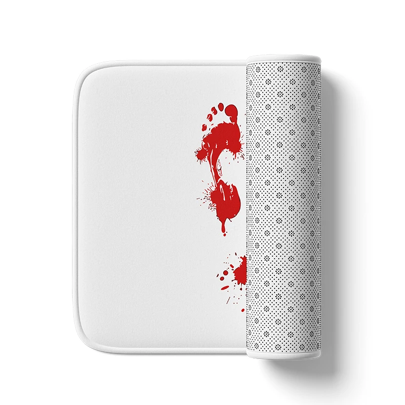 Gaslight Gatekeep Girlboss Bloody Footprints Bath Mat with Non Slip Base Absorbent Super Cozy Flannel Bathroom Shower Rug Carpet
Gaslight Gatekeep Girlboss Bloody Footprints Bath Mat with Non Slip Base Absorbent Super Cozy Flannel Bathroom Shower Rug Carpet