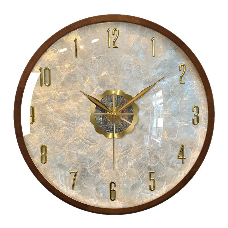 Shell wall clock Hanging table Living room Home Internet celebrity atmosphere
Shell wall clock Hanging table Living room Home Internet celebrity atmosphere