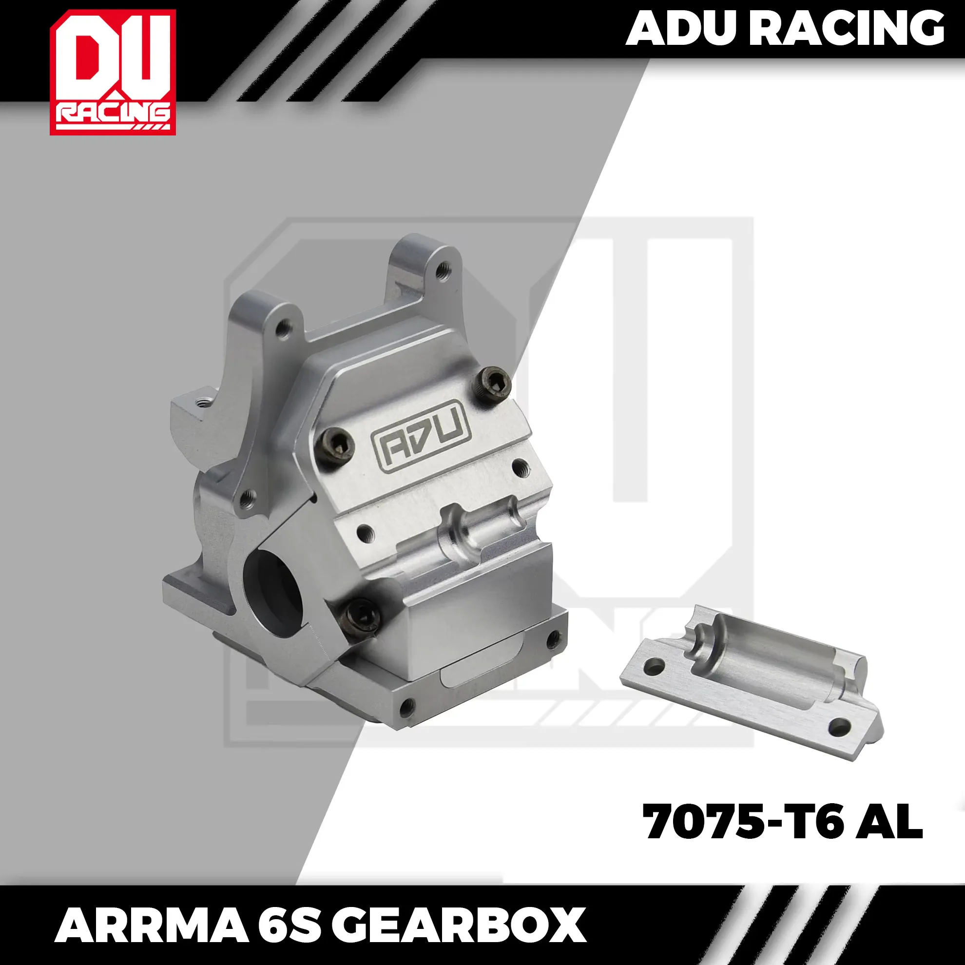 ADU Racing 7075-t6 ALU silver GEARBOX CASE SET FOR ARRMA ALL 6S ARA311186 kraton outcast typhon mojave bigrock fireteam
ADU Racing 7075-t6 ALU silver GEARBOX CASE SET FOR ARRMA ALL 6S ARA311186 kraton outcast typhon mojave bigrock fireteam