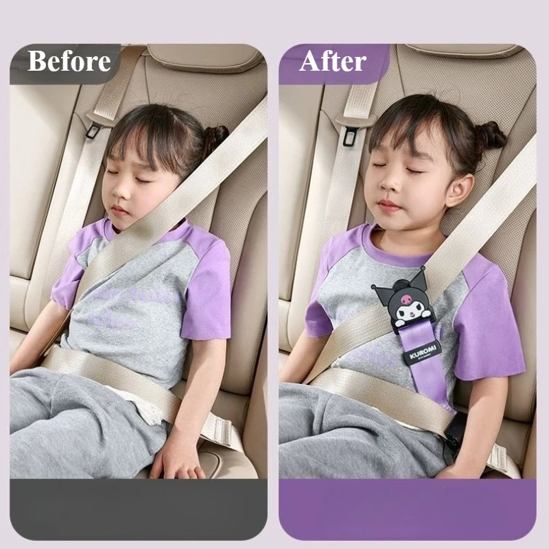 Sanrio Kuromi держатель ремня безопасности Hello Kitty Cinnamoroll фиксатор регулируемой длины ограничитель автомобильного ремня безопасности авто расширитель аксессуары
Sanrio Kuromi держатель ремня безопасности Hello Kitty Cinnamoroll фиксатор регулируемой длины ограничитель автомобильного ремня безопасности авто расширитель аксессуары