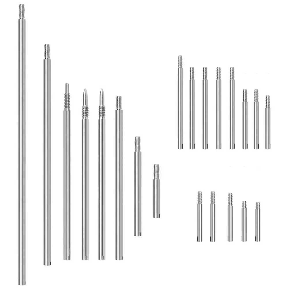21pcs Bass Clarinet Repair Kit 19mm Rods 13pcs 29mm 6pcs 2 Conical Rods Durable Tool Steel Woodwind Instrument Parts
21pcs Bass Clarinet Repair Kit 19mm Rods 13pcs 29mm 6pcs 2 Conical Rods Durable Tool Steel Woodwind Instrument Parts