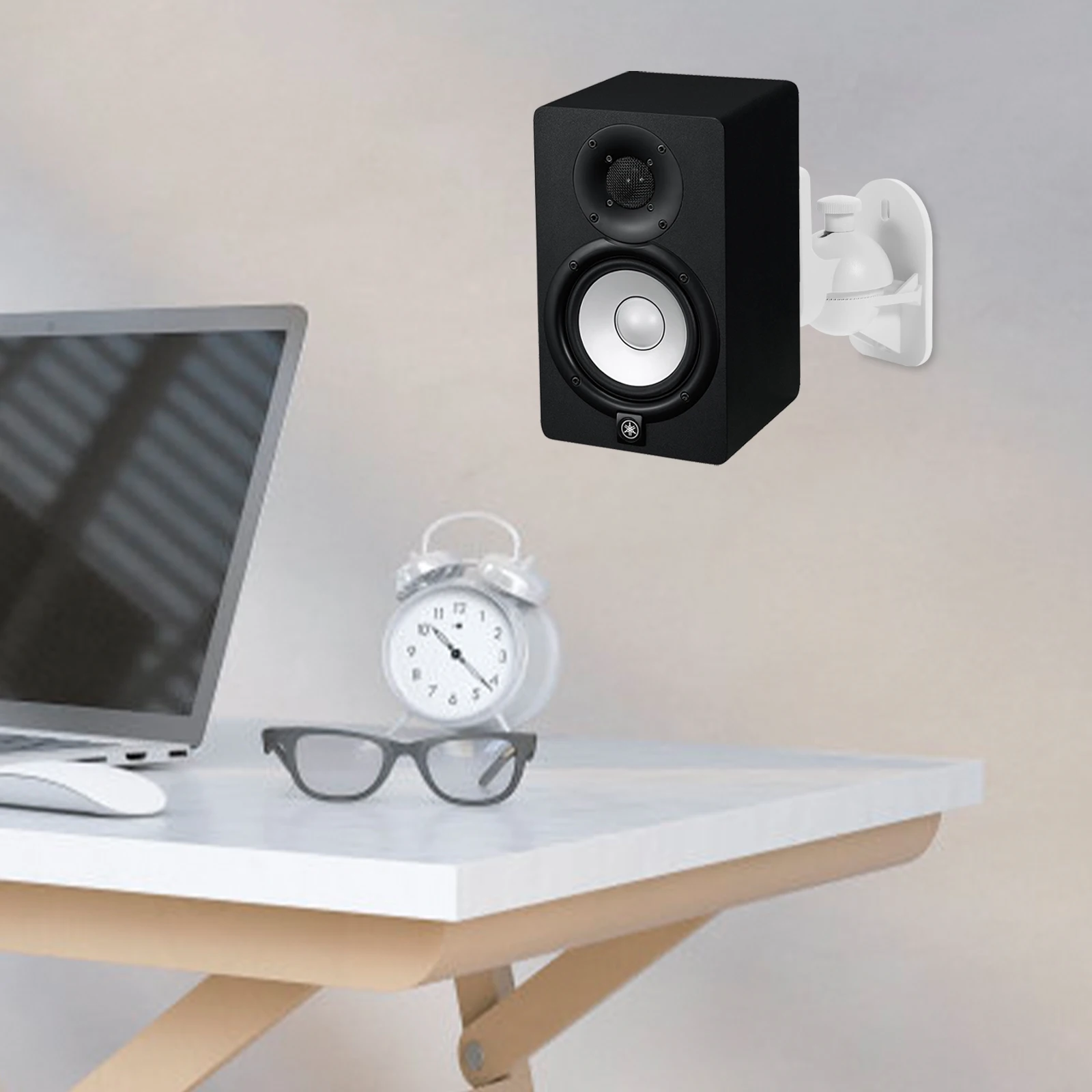 4PCS Wall Mount Speaker Rack Audio Stand Brackets White Long Arm Durable Reliable Easy Install
4PCS Wall Mount Speaker Rack Audio Stand Brackets White Long Arm Durable Reliable Easy Install