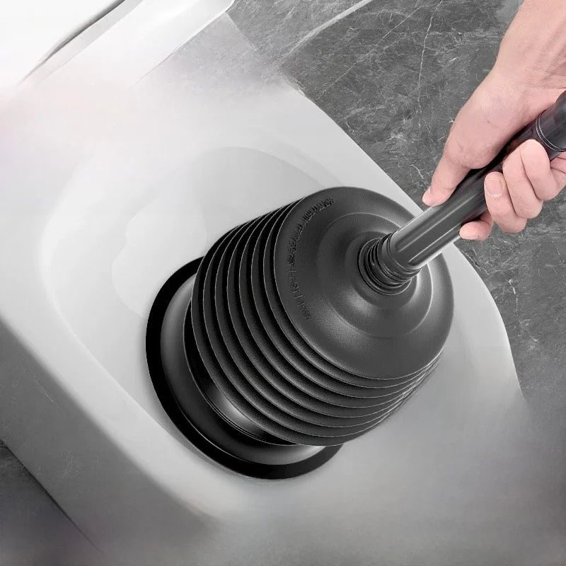 Powerful Toilet Plunger Bathroom Drain Unblocker Tool Strong Suction Sewer Clearing Device Household Cleaning Equipment
Powerful Toilet Plunger Bathroom Drain Unblocker Tool Strong Suction Sewer Clearing Device Household Cleaning Equipment
