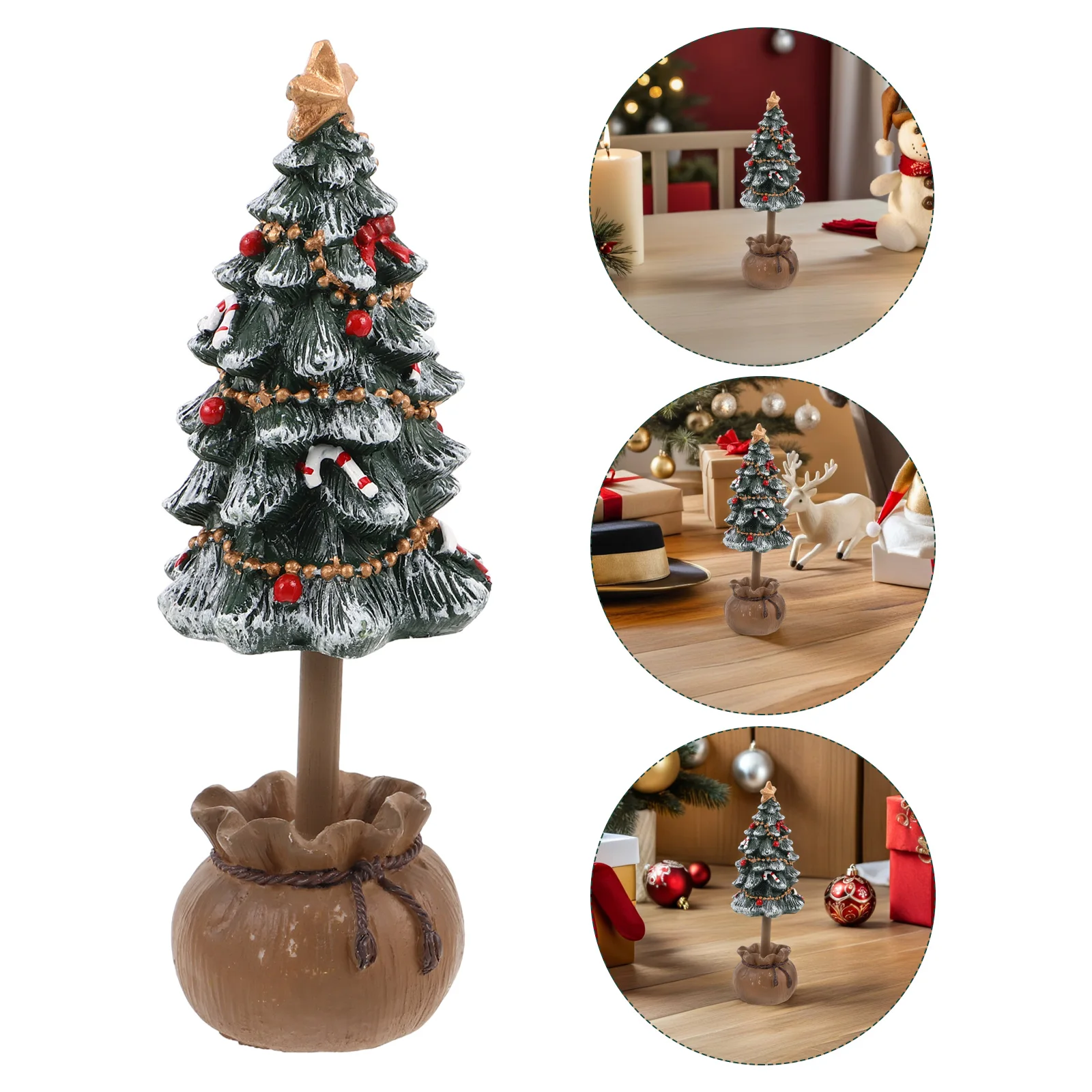 2pcs Mini Christmas Tree Resin Desktop Holiday Decorations Table Top Artificial Pine Trees Small Xmas Tree Figurines For Office
2pcs Mini Christmas Tree Resin Desktop Holiday Decorations Table Top Artificial Pine Trees Small Xmas Tree Figurines For Office