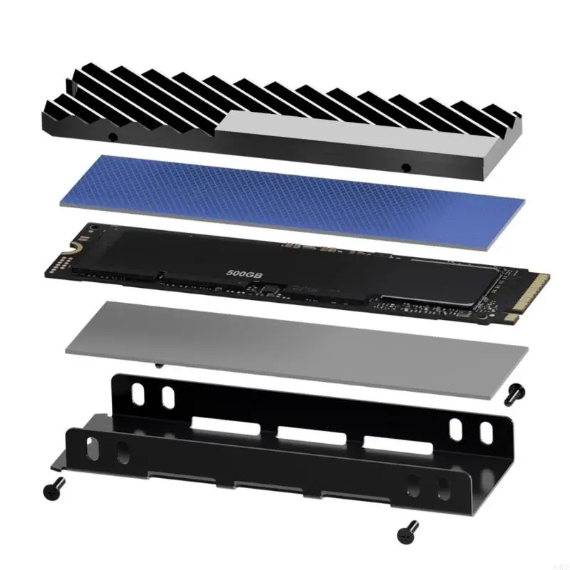 Enhanceds Thermals Conductors For NVMe SSD 2280 Lightweight Cooling System Installation Ready 83CE
Enhanceds Thermals Conductors For NVMe SSD 2280 Lightweight Cooling System Installation Ready 83CE