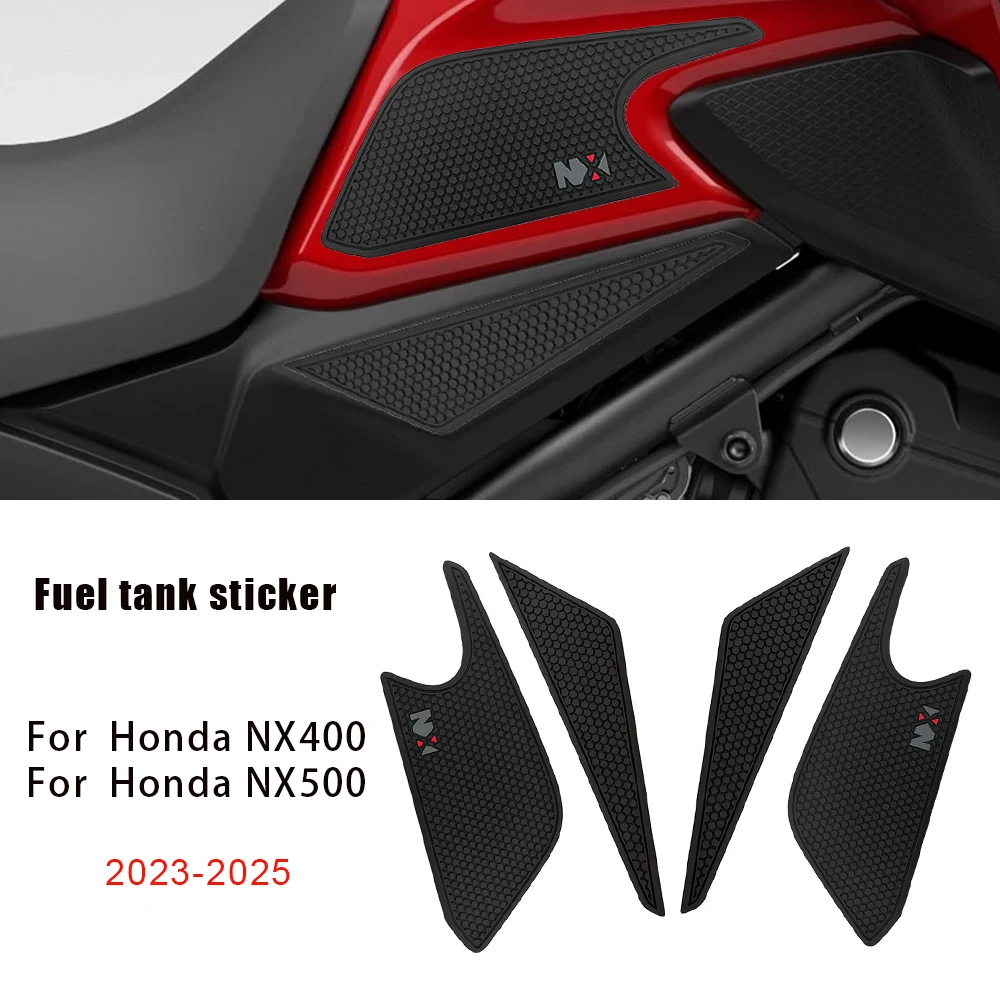 For Honda NX400 NX500 nx400 nx500 2023~2025 Motorcycle Non-slip Side Fuel Tank Stickers Waterproof Pad Rubber Sticker
For Honda NX400 NX500 nx400 nx500 2023~2025 Motorcycle Non-slip Side Fuel Tank Stickers Waterproof Pad Rubber Sticker