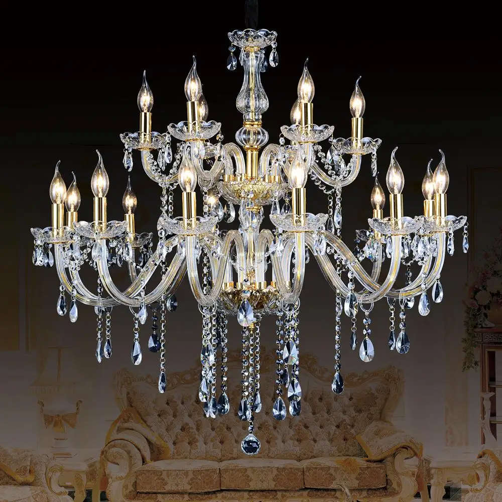 Luxury Home Decor Crystal Chandelier Large Household Hotel Stair Chandelier Light European Suspension Dining Room Pendant Lamps
Luxury Home Decor Crystal Chandelier Large Household Hotel Stair Chandelier Light European Suspension Dining Room Pendant Lamps