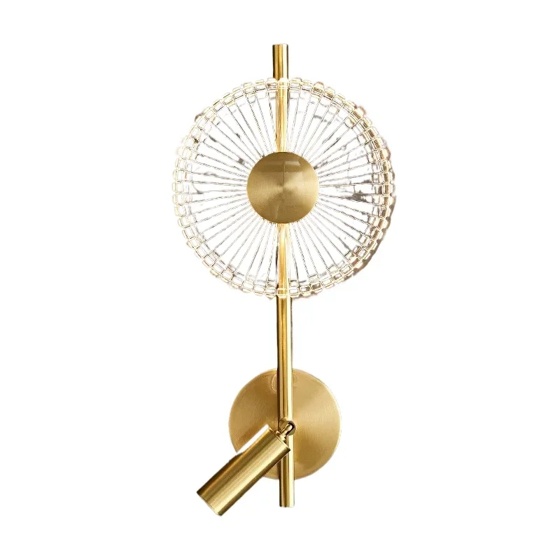 All-copper art wall lamp creative personalized background wall lamp post-modern light luxury led bedroom bedside wall lamp
All-copper art wall lamp creative personalized background wall lamp post-modern light luxury led bedroom bedside wall lamp