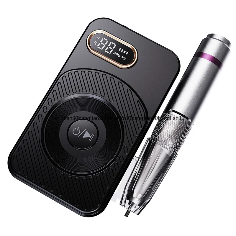 Portable power storage nail polisher 45000 high speed home polisher professional unloading nail polish 
Portable power storage nail polisher 45000 high speed home polisher professional unloading nail polish