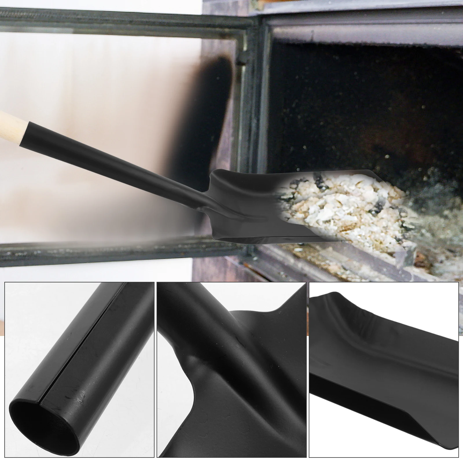 Fly Ash Cleaning Shovel Stainless Steel Fireplace Coal Scoop Garden Trowel Multifunction Large Head Home Cleaning Tool For Ash
Fly Ash Cleaning Shovel Stainless Steel Fireplace Coal Scoop Garden Trowel Multifunction Large Head Home Cleaning Tool For Ash