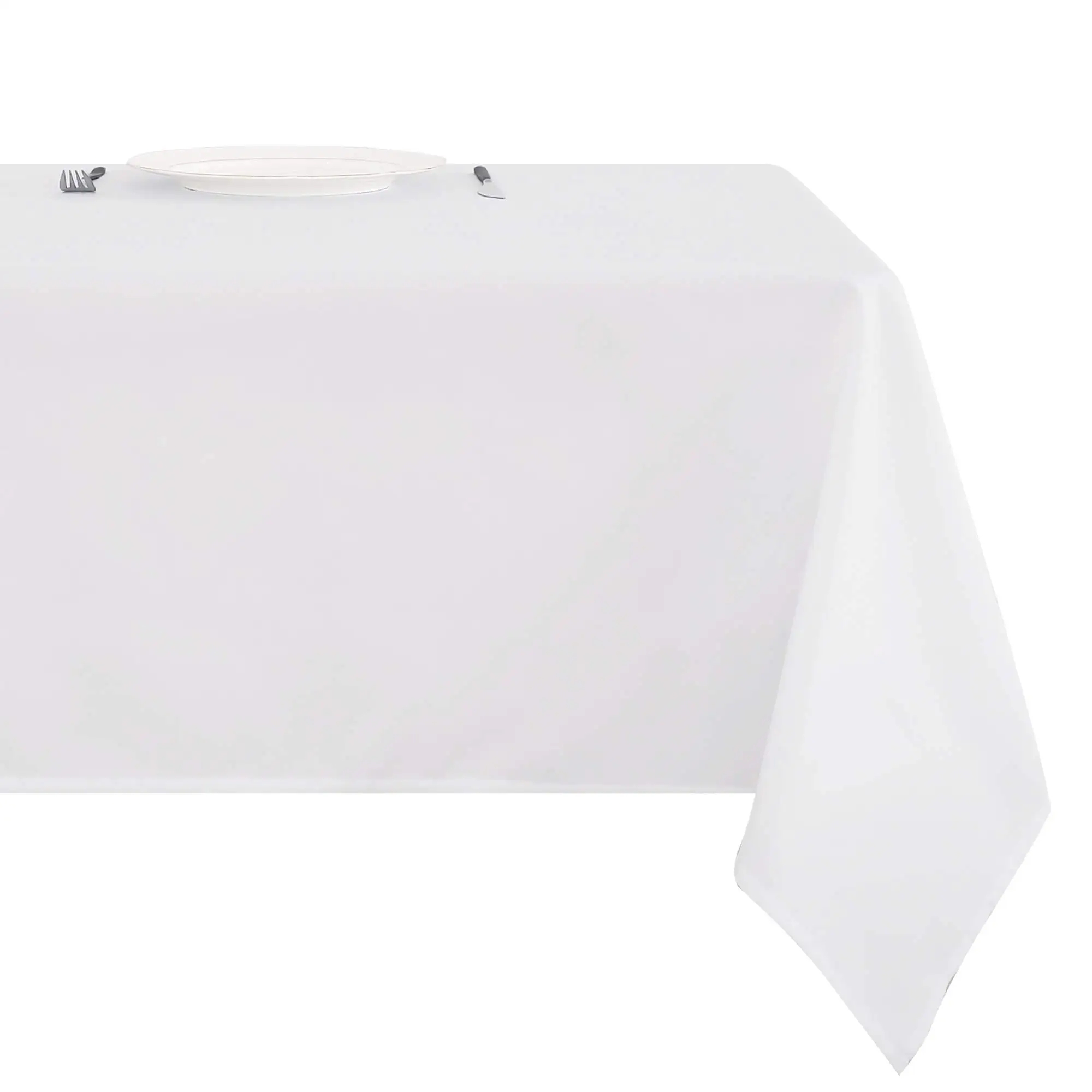 Deconovo Waterproof Table Cover Solid Color Textured Fabric Dining Table Protector with Finished Edge for Kitchen Dining Room
Deconovo Waterproof Table Cover Solid Color Textured Fabric Dining Table Protector with Finished Edge for Kitchen Dining Room