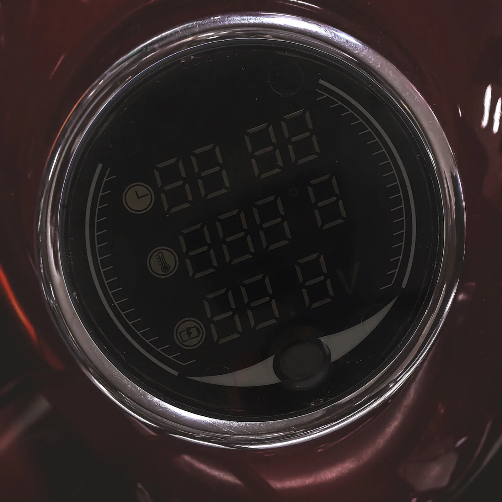 Voltmeter 9-24V Temperature Meter LED Dashboard Clock Motorcycle Thermometer Monitor Automotive Accessory
Voltmeter 9-24V Temperature Meter LED Dashboard Clock Motorcycle Thermometer Monitor Automotive Accessory