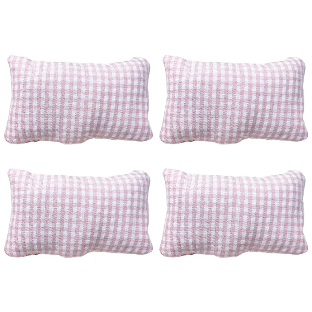 4Pcs Mini Pillow Set for Tiny House Decoration Miniature Sofa Cushion Fine Workmanship Smooth Surface Delicate Pattern Tabletop
4Pcs Mini Pillow Set for Tiny House Decoration Miniature Sofa Cushion Fine Workmanship Smooth Surface Delicate Pattern Tabletop