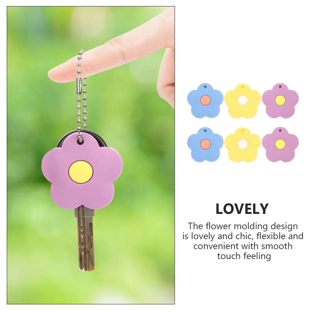 6pcs Key Covers Caps Cute Cat Claw Keychain Accessories House Keys Protective Case Petals Green Orange Blue Purple Yellow
6pcs Key Covers Caps Cute Cat Claw Keychain Accessories House Keys Protective Case Petals Green Orange Blue Purple Yellow