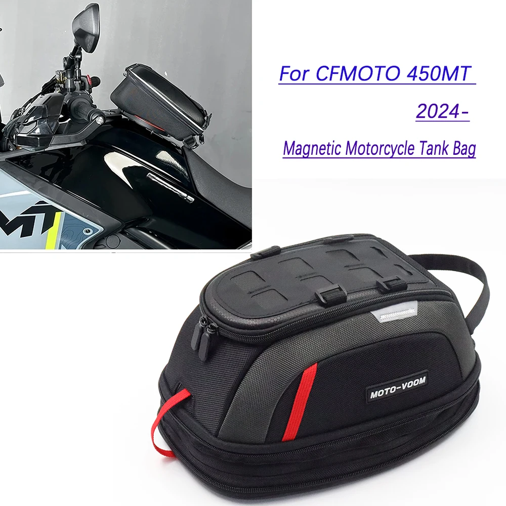 For CFMOTO 450MT MT450 CF 450 MT 2024 2025Magnetic Tank Bag Motorbike Fuel Oil Tank Bag Portable Card Phone Tool BagAccessories
For CFMOTO 450MT MT450 CF 450 MT 2024 2025Magnetic Tank Bag Motorbike Fuel Oil Tank Bag Portable Card Phone Tool BagAccessories