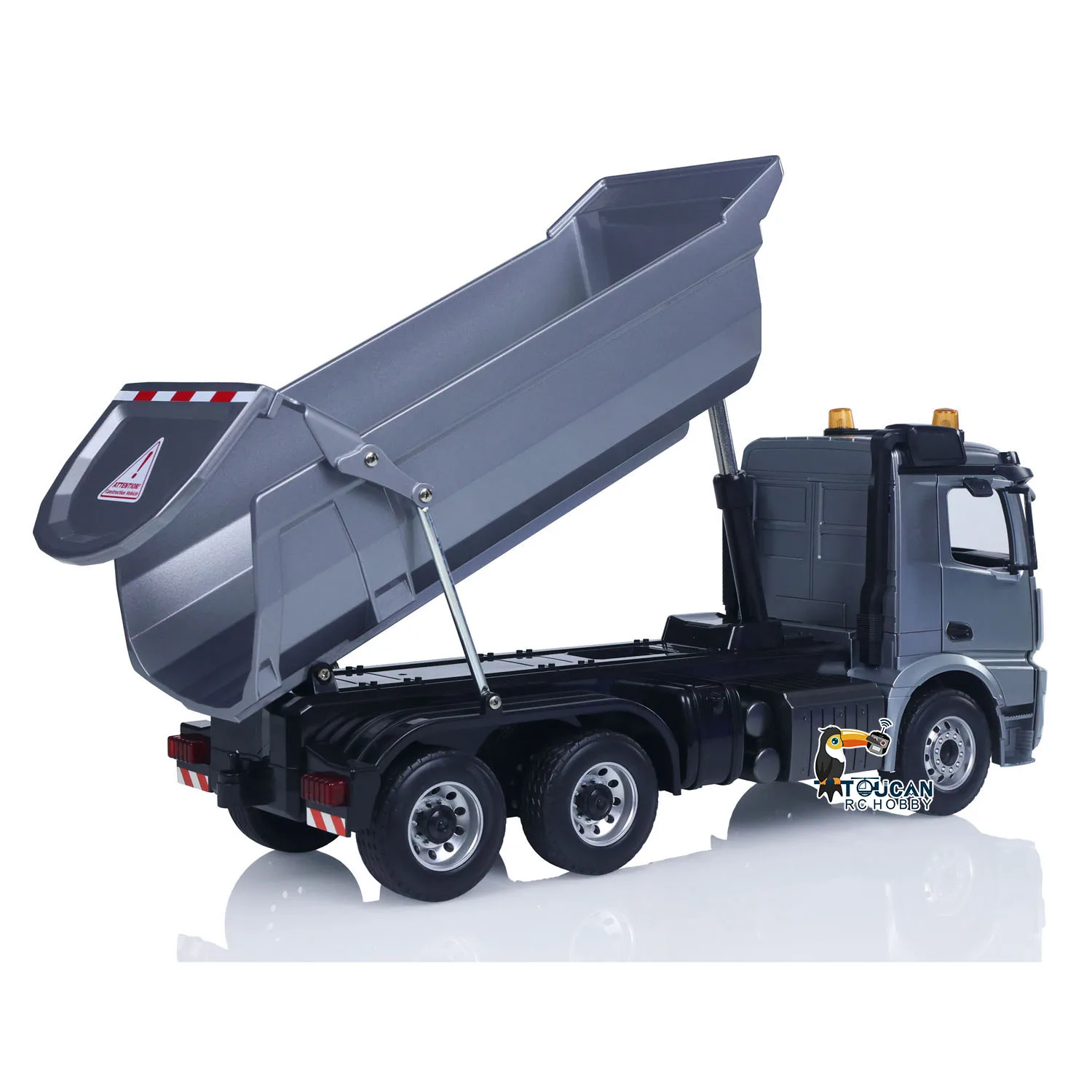 Радиоуправляемый самосвал DoubleE E590 003 1/20 RTR 6X6 с электроприводом, подъемным механизмом, металлическими шестернями, звуком и светом, модель BZ
Радиоуправляемый самосвал DoubleE E590 003 1/20 RTR 6X6 с электроприводом, подъемным механизмом, металлическими шестернями, звуком и светом, модель BZ