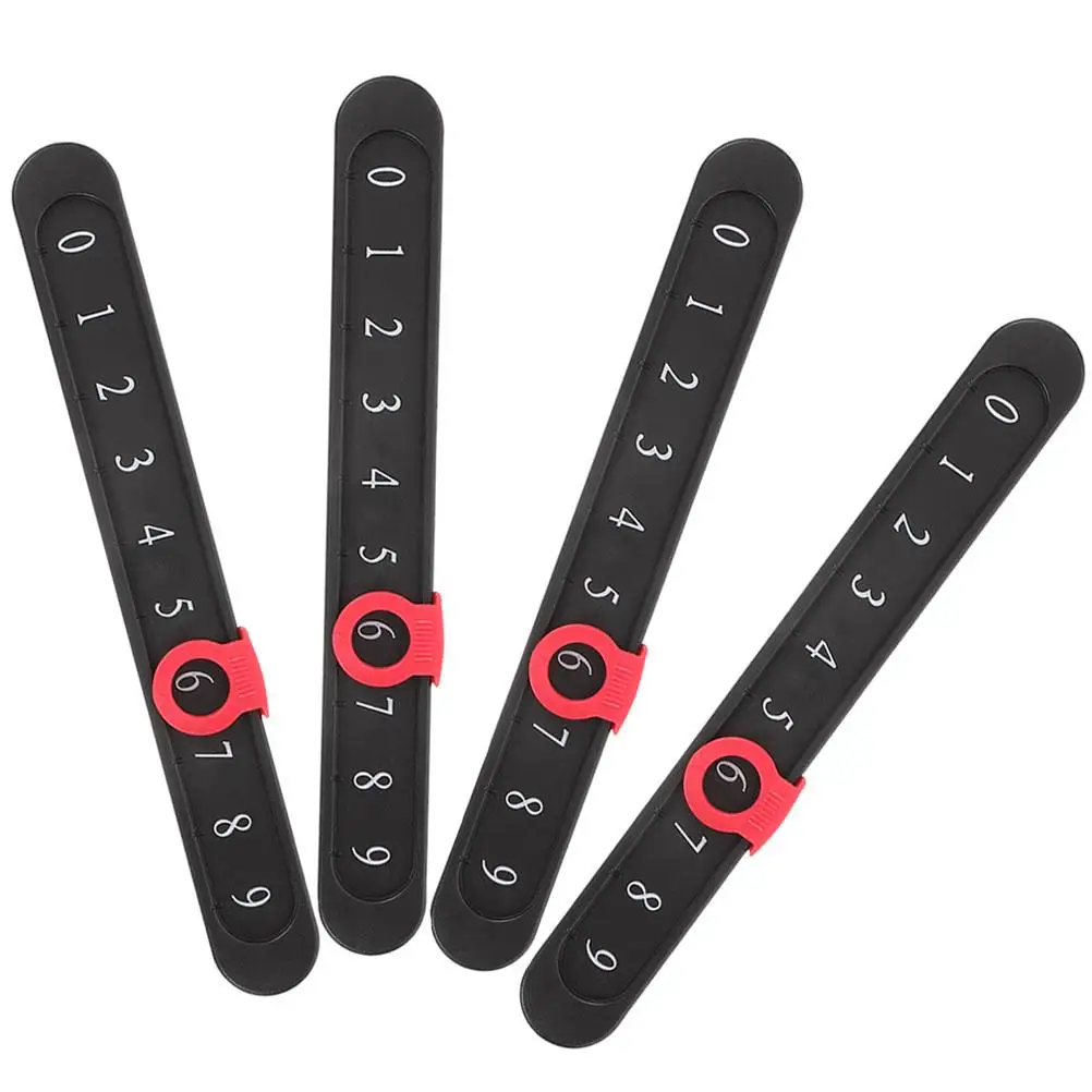 4pcs Black Score Keeper Table Soccer Game Props Foosball Score Bars Durable Plastic Replacement Parts Collectibles
4pcs Black Score Keeper Table Soccer Game Props Foosball Score Bars Durable Plastic Replacement Parts Collectibles