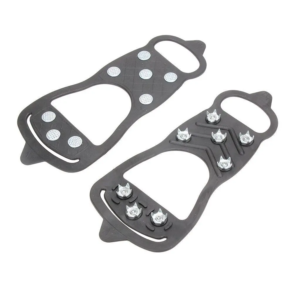 Anti Slip Shoe Covers Crampons Steel Teeth Winter Outdoor Mountain Climbing Hiking Jogging Snow Shoveling Non Grip
Anti Slip Shoe Covers Crampons Steel Teeth Winter Outdoor Mountain Climbing Hiking Jogging Snow Shoveling Non Grip