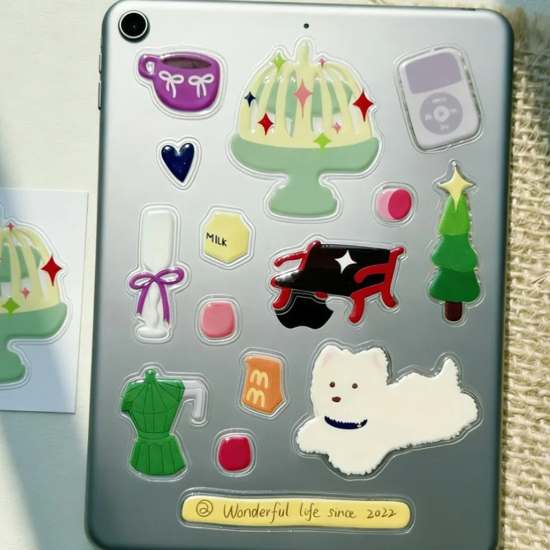 Cute Cartoon Pet Dog Anime Jelly Stickers Transparent DIY Decor for Phone Laptop Journal Scrapbooking GuKa
Cute Cartoon Pet Dog Anime Jelly Stickers Transparent DIY Decor for Phone Laptop Journal Scrapbooking GuKa