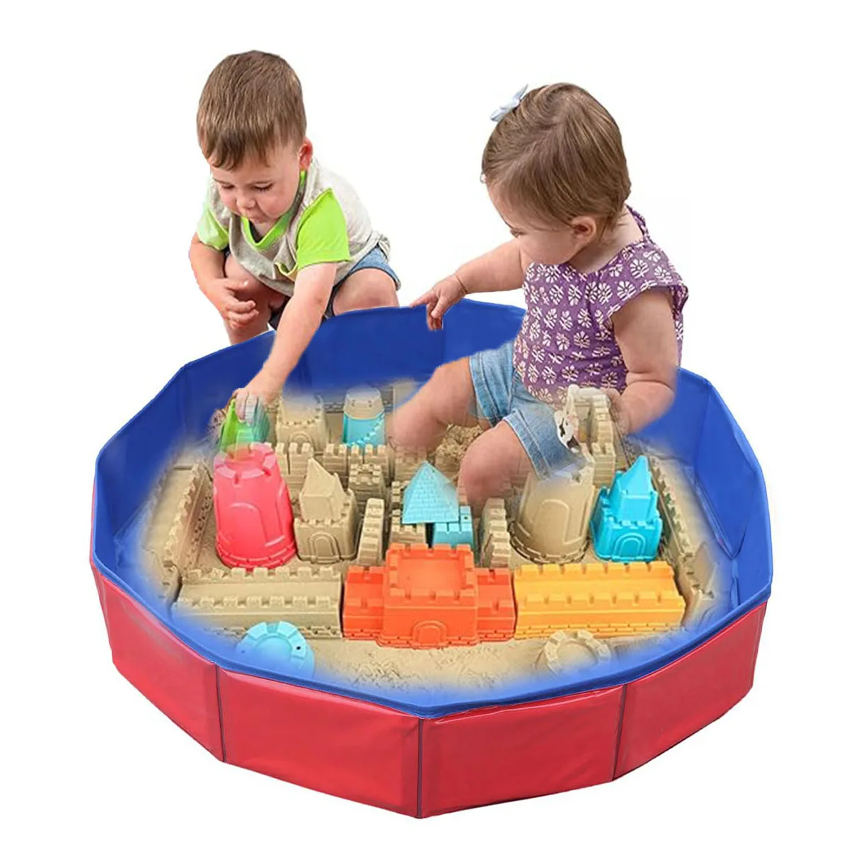 Beach Sand Toys Kids Sandbox Toys Summer Outdoor Play Water and Sand Activity Sensory Table Sand Table Gifts for Boys Girl
Beach Sand Toys Kids Sandbox Toys Summer Outdoor Play Water and Sand Activity Sensory Table Sand Table Gifts for Boys Girl