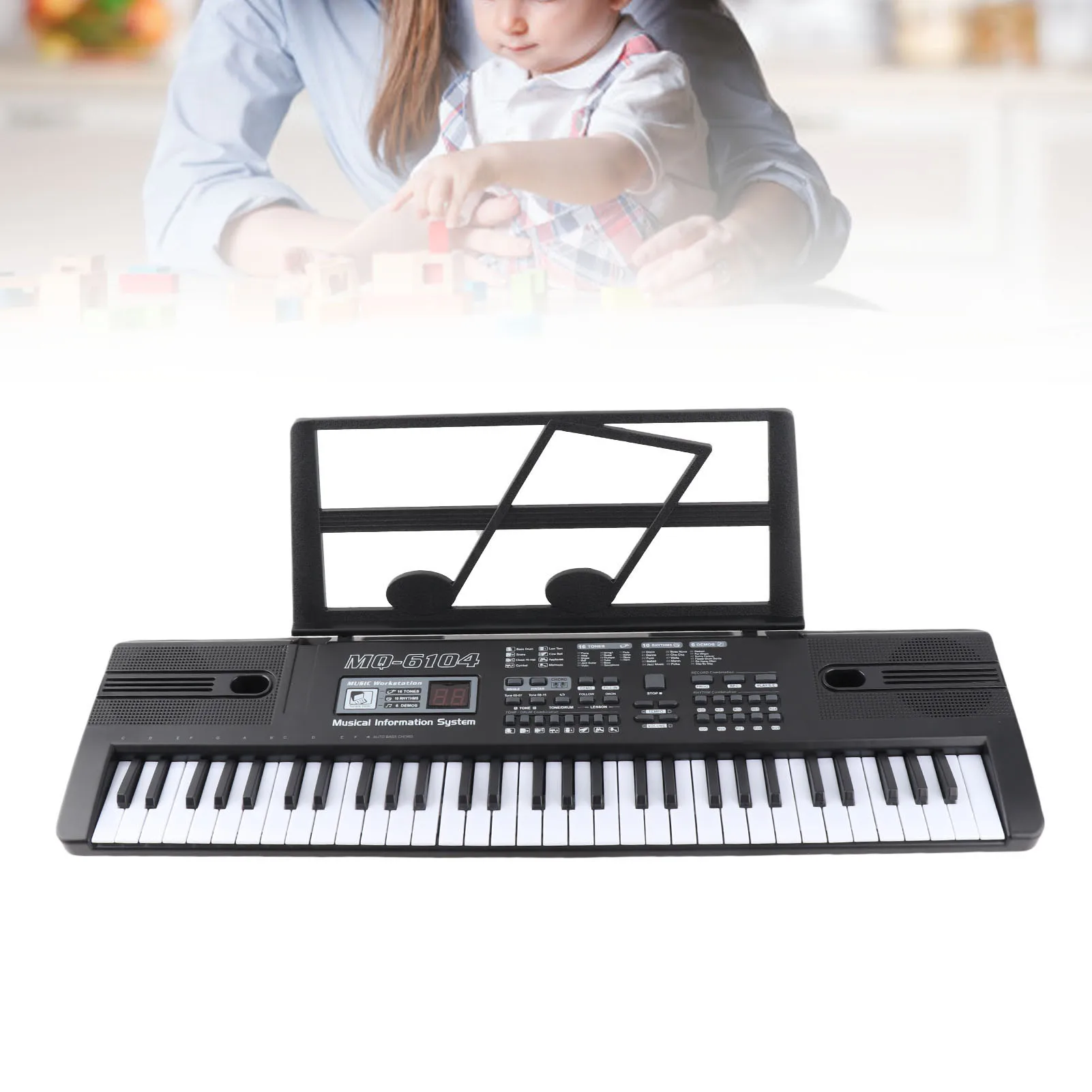 Детский электронный орган 61-клавишный цифровой музыкальный электронный орган портативная клавиатура с микрофоном для детей
Детский электронный орган 61-клавишный цифровой музыкальный электронный орган портативная клавиатура с микрофоном для детей