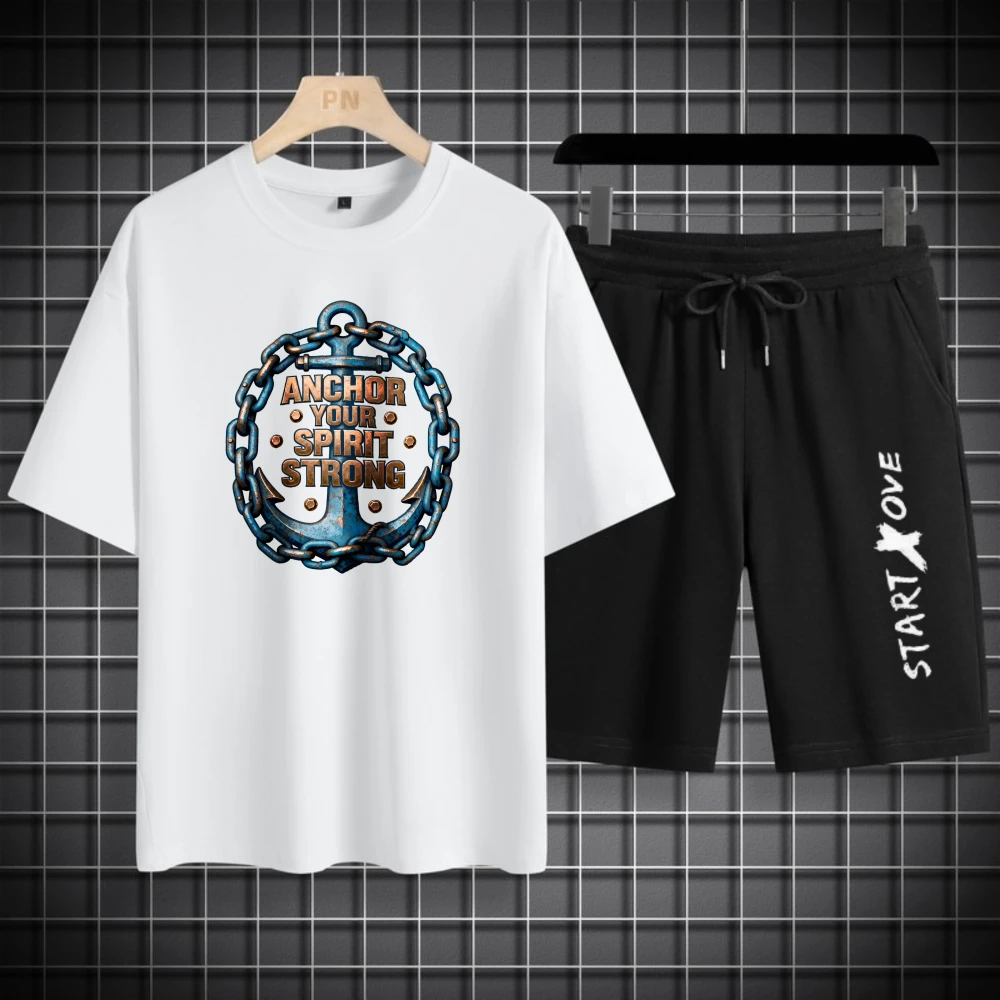 Комплекты мужских футболок, комплект мужской одежды из полиэстера, шорты с короткими рукавами, летний модный комплект свитшотов, мужской дышащий костюм
Комплекты мужских футболок, комплект мужской одежды из полиэстера, шорты с короткими рукавами, летний модный комплект свитшотов, мужской дышащий костюм