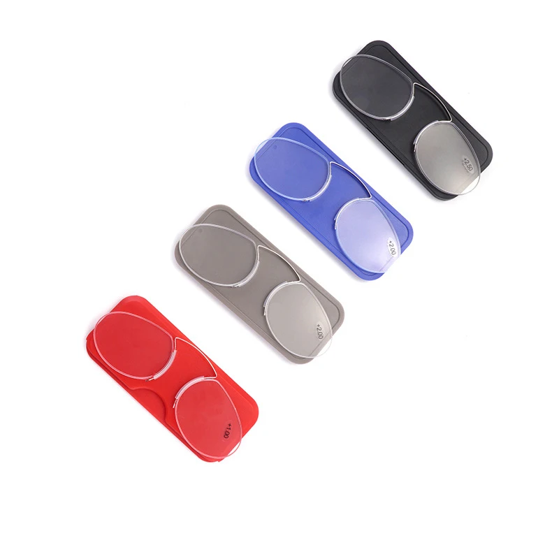 Mini Portable Nose support Reading Glasses Card Stickable Reader Ultralight Lenses Frameless Eyewear
Mini Portable Nose support Reading Glasses Card Stickable Reader Ultralight Lenses Frameless Eyewear
