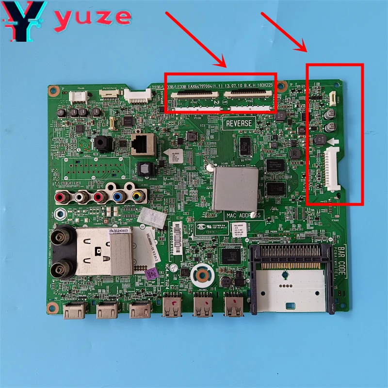 Good Test EAX64797004 LG 42LA660V Main Board 47LA660V 55LA660V Motherboard 55LA740V 47LA740V 55LA690V EBT62376627 EBT62596127
Good Test EAX64797004 LG 42LA660V Main Board 47LA660V 55LA660V Motherboard 55LA740V 47LA740V 55LA690V EBT62376627 EBT62596127