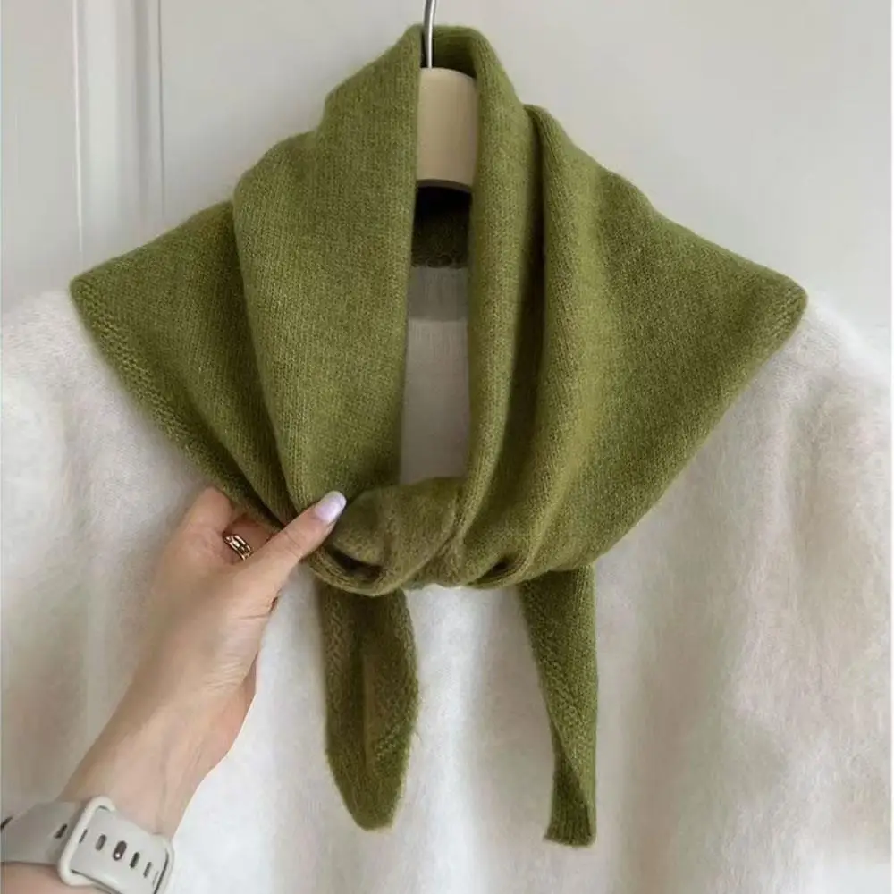 High Quality Wool Knitted Triangle Scarf Shawl Women's Hijab Autumn Winter Warm Neck Protection Scarf Women Small Scarf
High Quality Wool Knitted Triangle Scarf Shawl Women's Hijab Autumn Winter Warm Neck Protection Scarf Women Small Scarf