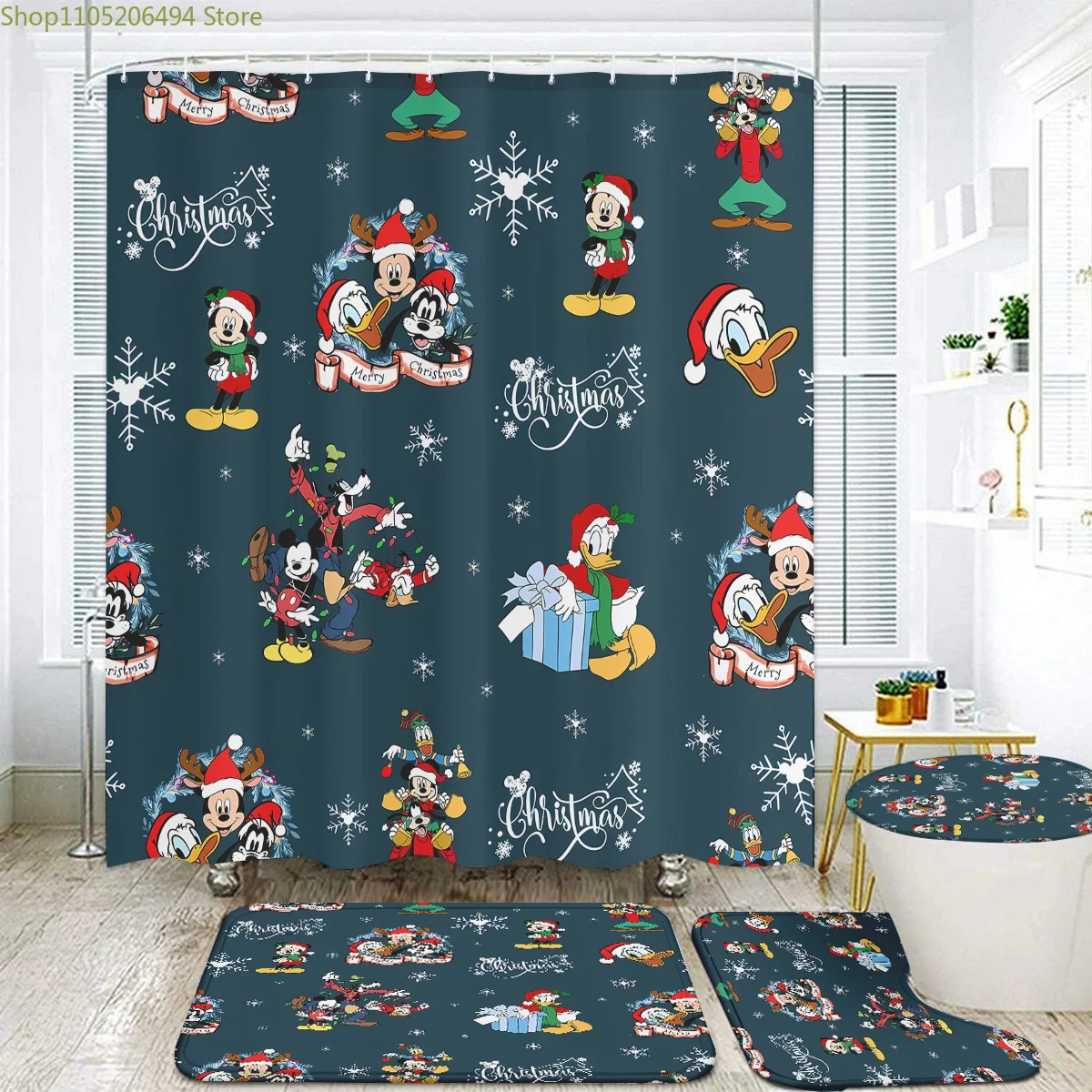 Halloween Hot Sale! Spooky Bat Pumpkin 4-Piece Shower Curtain Set, Waterproof Bathroom Accessories for Party Home Decor
Halloween Hot Sale! Spooky Bat Pumpkin 4-Piece Shower Curtain Set, Waterproof Bathroom Accessories for Party Home Decor