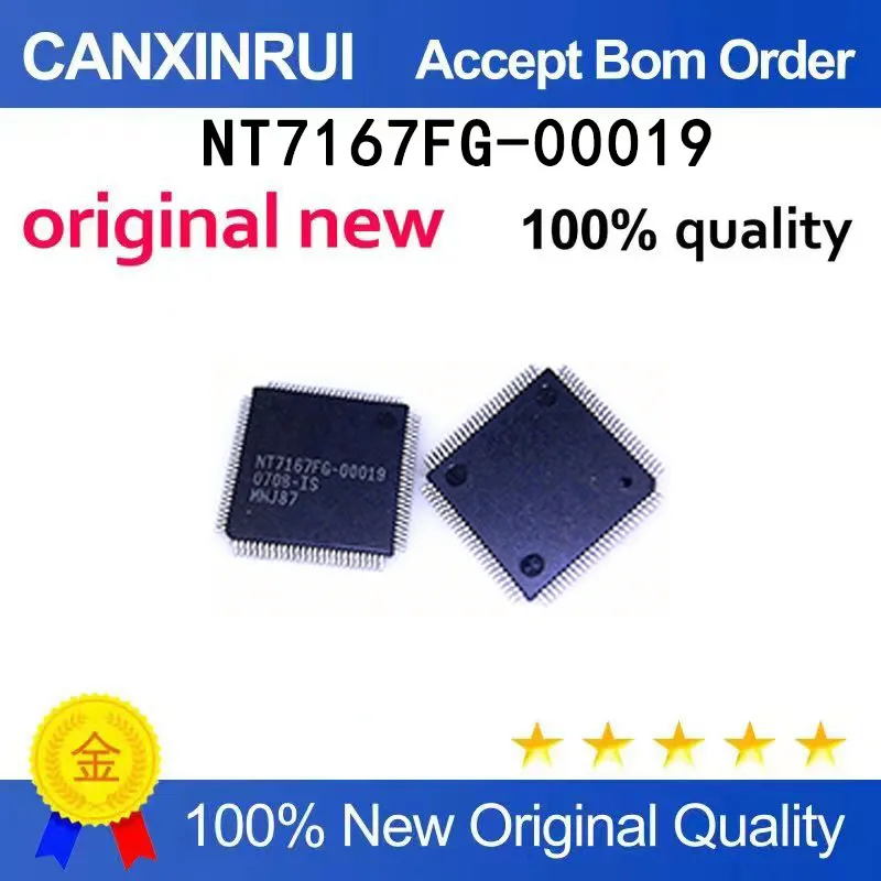 (5-100 pieces)New original NT7167FG-00019 NT7167FG QFP spot chip IC
(5-100 pieces)New original NT7167FG-00019 NT7167FG QFP spot chip IC