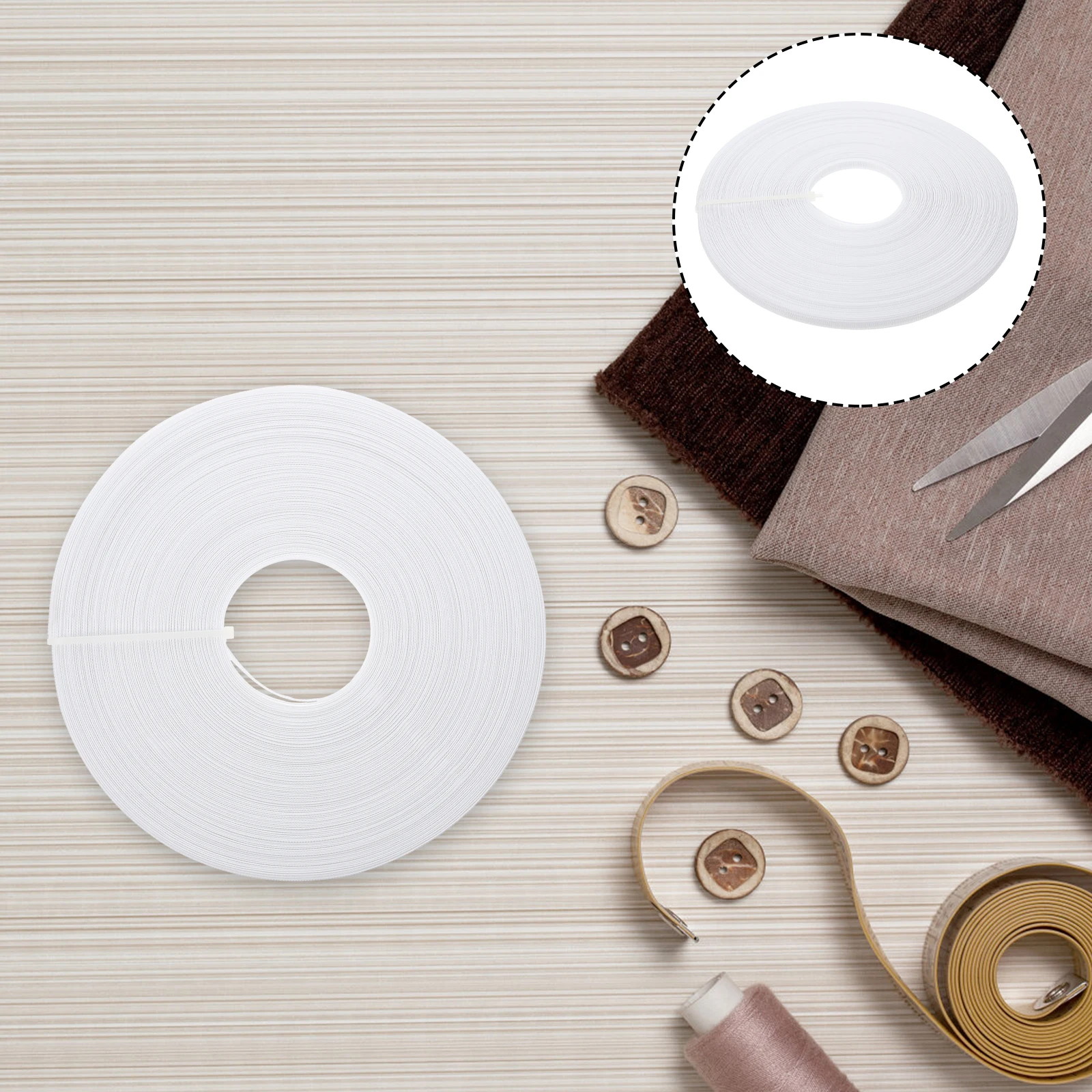 Household Polyester Boning Cuttable Sewing Boning Multi-Function DIY Material for Dress Decoration Exquisite Workmanship Easy to
Household Polyester Boning Cuttable Sewing Boning Multi-Function DIY Material for Dress Decoration Exquisite Workmanship Easy to