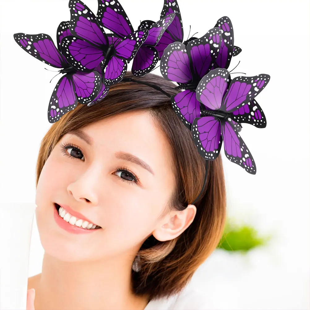 2 Pcs Headband Butterfly Headpieces Girl for Girls Plastic Hair Accessory Headbands
2 Pcs Headband Butterfly Headpieces Girl for Girls Plastic Hair Accessory Headbands