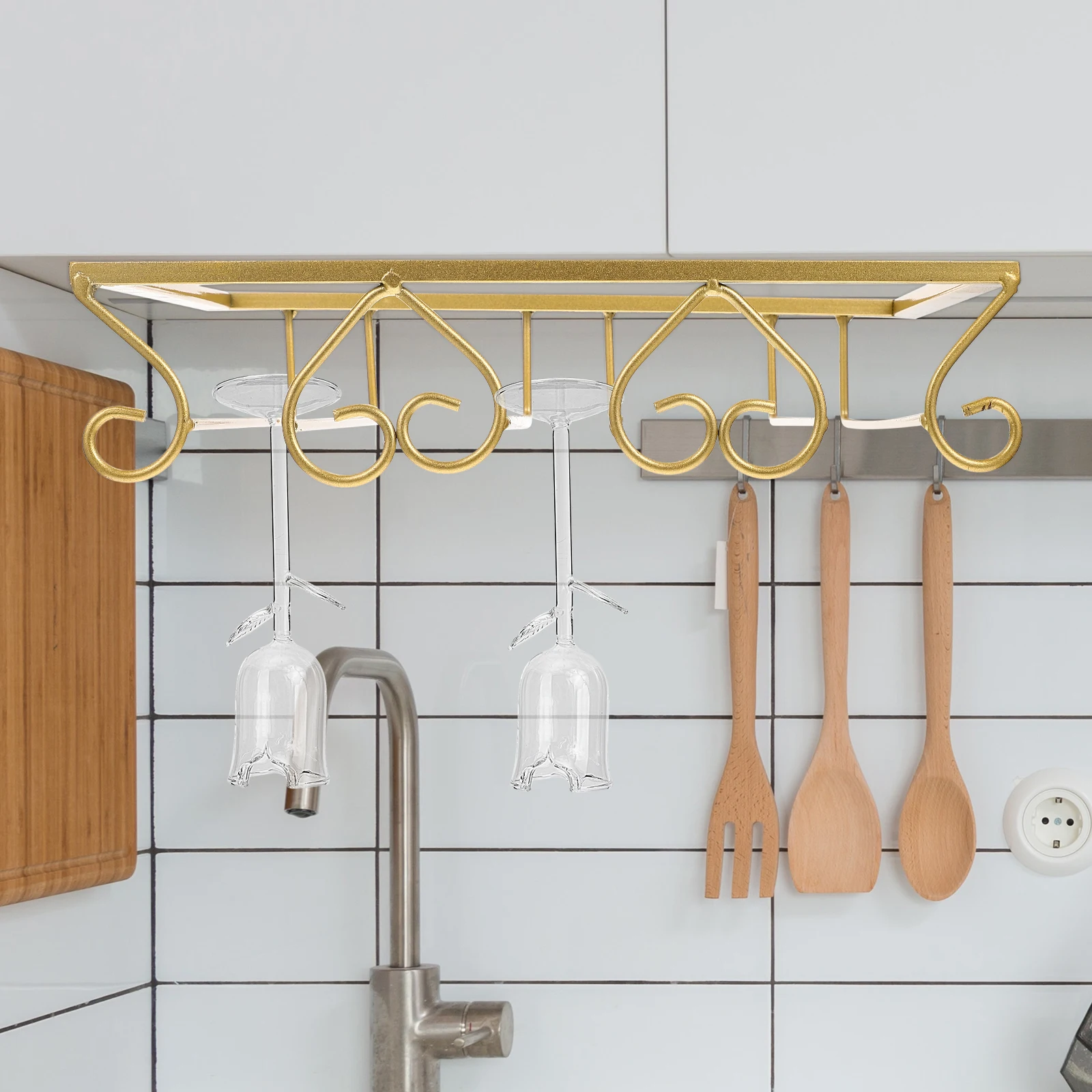 Glass Rack Goblets ganizer Cup Storage Holder Smooth Upside Down Design Compact Fits Kitchen Bar Hotel Restaurant
Glass Rack Goblets ganizer Cup Storage Holder Smooth Upside Down Design Compact Fits Kitchen Bar Hotel Restaurant
