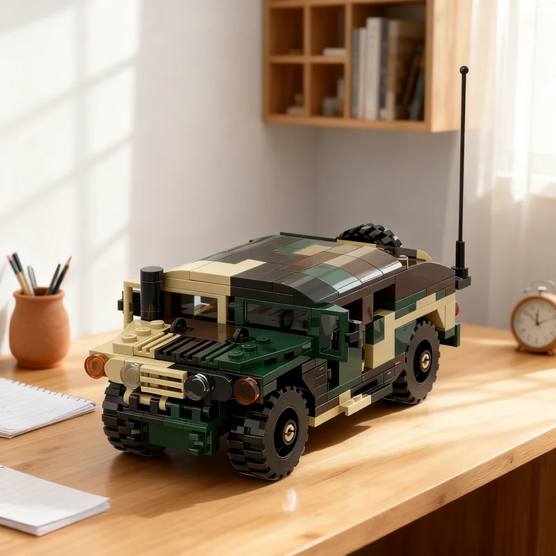 276pcs MOC Humvee Cars Model Building Blocks Construction Assemble DIY Toys Creative Festival Gifts Education Idea Brick
276pcs MOC Humvee Cars Model Building Blocks Construction Assemble DIY Toys Creative Festival Gifts Education Idea Brick