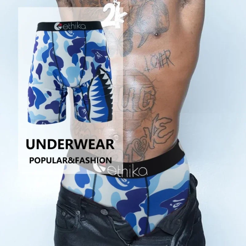 ETHIKA Men Underwear Breathable Mesh Crotch Man Swimming Underpants Plus Size S-3XL Mens Panties Sexy Men's Boxershorts Briefs 
ETHIKA Men Underwear Breathable Mesh Crotch Man Swimming Underpants Plus Size S-3XL Mens Panties Sexy Men's Boxershorts Briefs