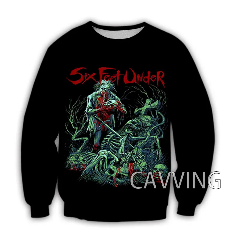 New Fashion Women/Men's 3D Print Six Feet Under Rock Crewneck Sweatshirts Harajuku Styles Tops Long Sleeve Sweatshirts C02
New Fashion Women/Men's 3D Print Six Feet Under Rock Crewneck Sweatshirts Harajuku Styles Tops Long Sleeve Sweatshirts C02