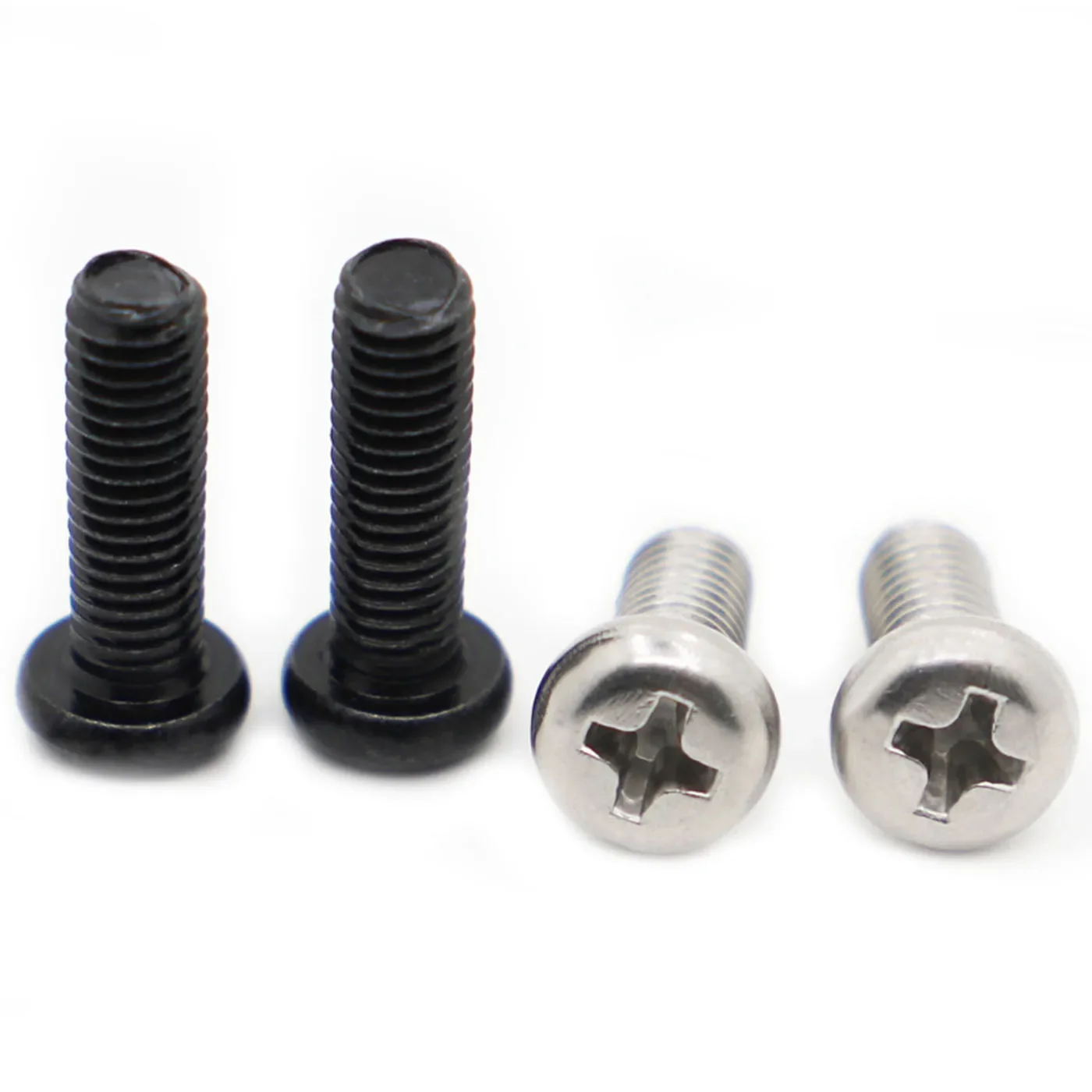 Mini Micro Small Black Steel A2-70 304 Stainless Steel Cross Phillips Pan Head Screw Round Bolt M1 M1.2 M1.4 M1.6 M2 M2.5 M3 M4
Mini Micro Small Black Steel A2-70 304 Stainless Steel Cross Phillips Pan Head Screw Round Bolt M1 M1.2 M1.4 M1.6 M2 M2.5 M3 M4