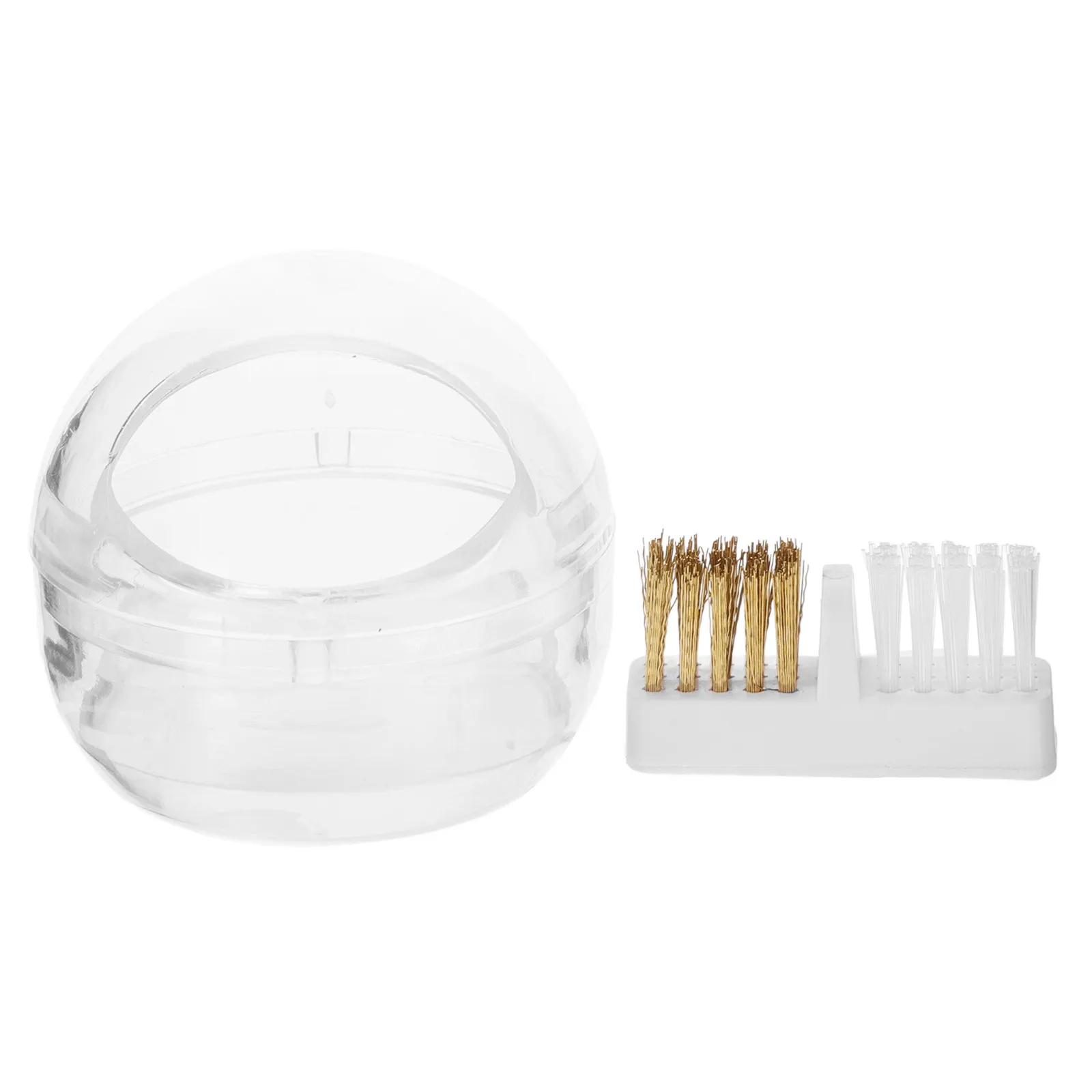 Nail Drill Bit Cleaning Brush Box Easy to Use Plastic Cover Prevents Dust Spill Multifunctional Nail Tool Cleaner for Manicure
Nail Drill Bit Cleaning Brush Box Easy to Use Plastic Cover Prevents Dust Spill Multifunctional Nail Tool Cleaner for Manicure