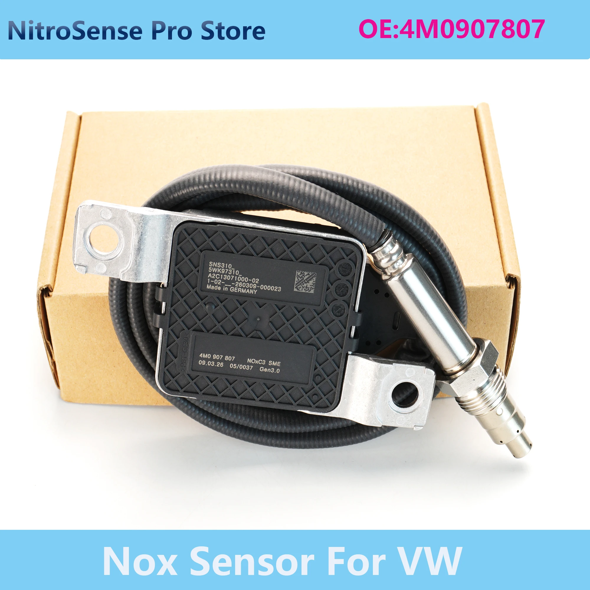 4M0907807 5WK97310 NOx sensor For AUdi Q7 Q8 3.0 4.0 4.5 Tdi Sq8 Tdi 2013-2019 For VW for Touareg SUV 2017-2018 Euro VI
4M0907807 5WK97310 NOx sensor For AUdi Q7 Q8 3.0 4.0 4.5 Tdi Sq8 Tdi 2013-2019 For VW for Touareg SUV 2017-2018 Euro VI