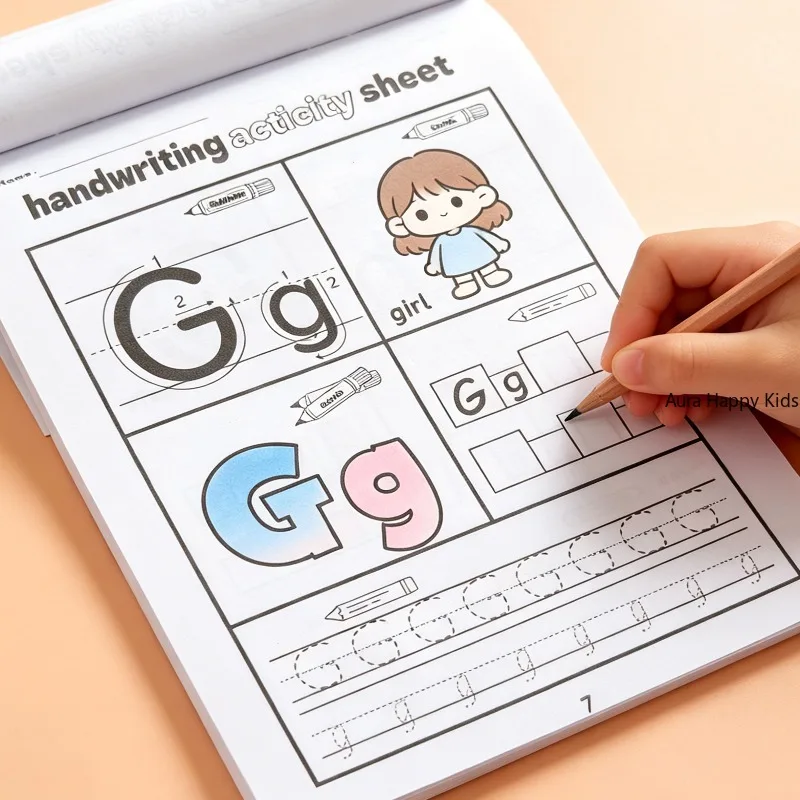 A Fun Letter Practice Interactive Activity Book Early Education Practice Materials 5 Games To Improve Understanding Ability
A Fun Letter Practice Interactive Activity Book Early Education Practice Materials 5 Games To Improve Understanding Ability