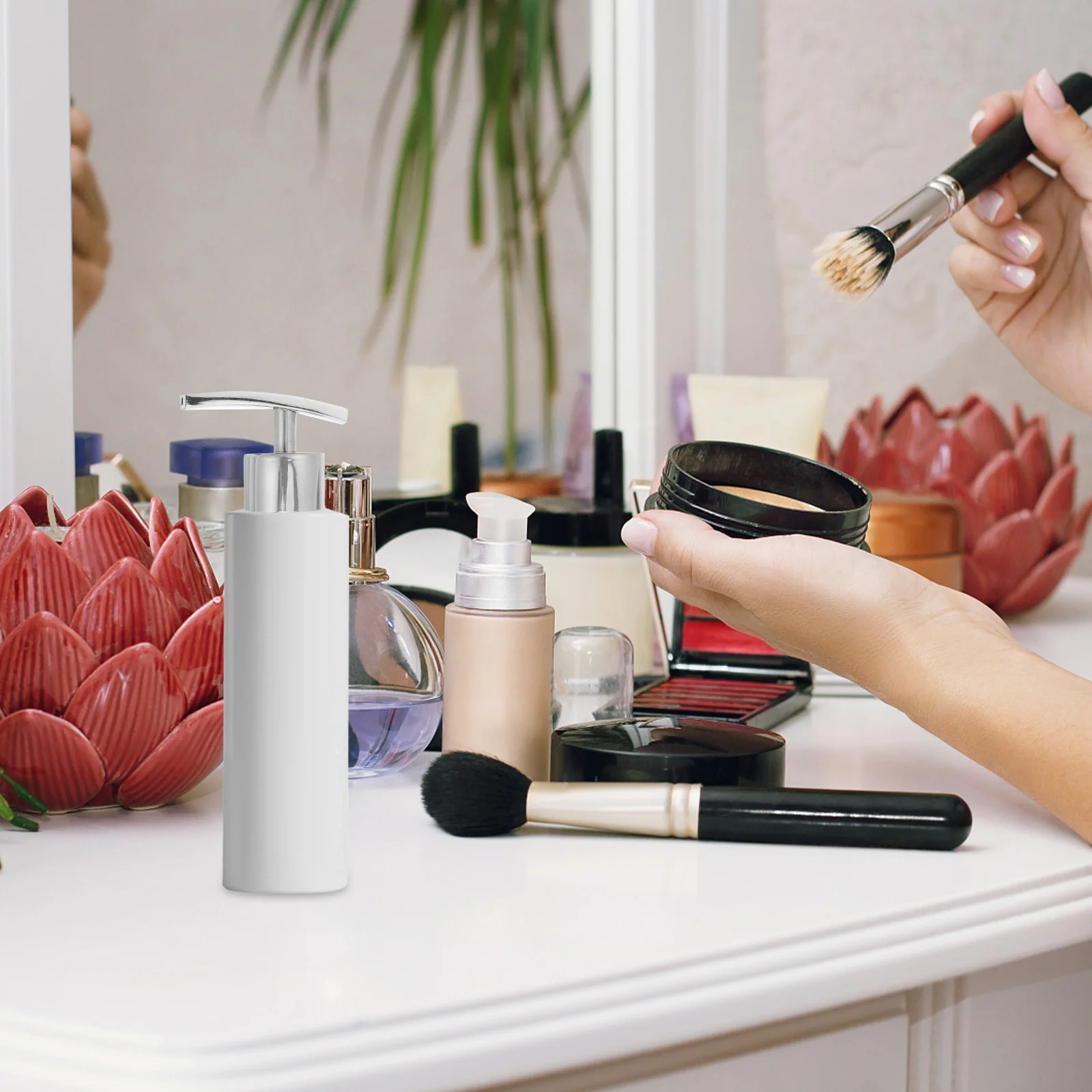 2Pcs Refillable Lotion Bottle Pump Head Stainless Steel Press Dispenser for Kitchen Bathroom Pump for Lotion Bottle
2Pcs Refillable Lotion Bottle Pump Head Stainless Steel Press Dispenser for Kitchen Bathroom Pump for Lotion Bottle