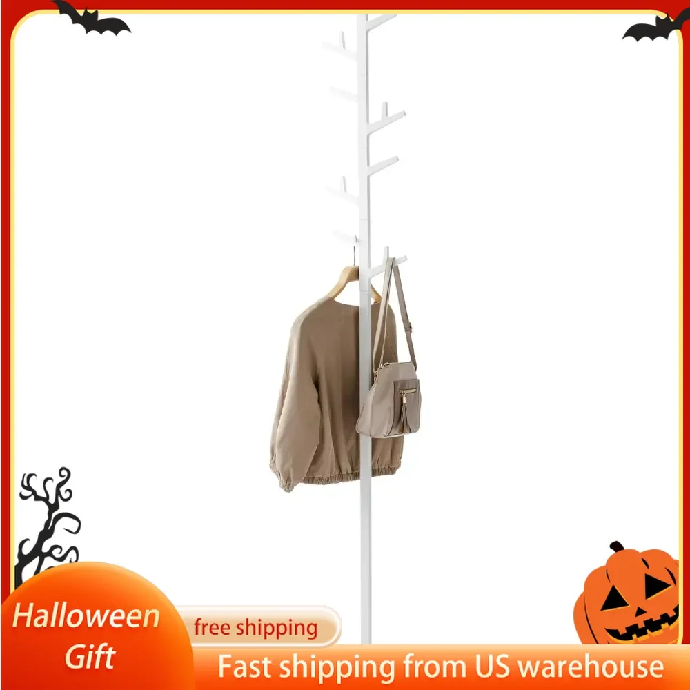 Furniture - Family Hanger Tree/Standing Coat and Hat Rack Steel One Size White - Clothes Organizer - Clothing Hanger
Furniture - Family Hanger Tree/Standing Coat and Hat Rack Steel One Size White - Clothes Organizer - Clothing Hanger