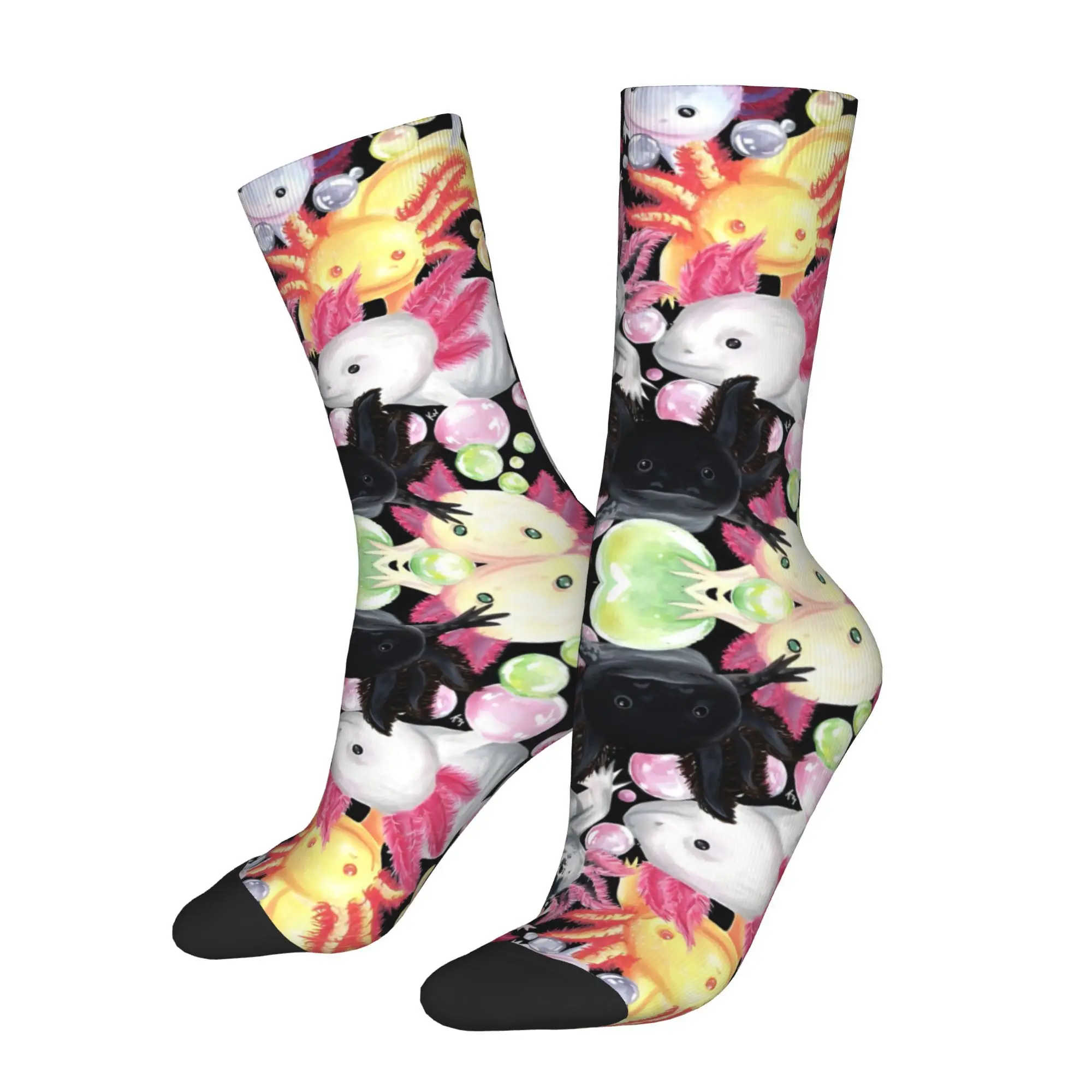 Salamander Baby Fish Axolotl Men Cycling Socks All Season Breathable Athletic Crew Socks for Spring Summer Fall Winter
Salamander Baby Fish Axolotl Men Cycling Socks All Season Breathable Athletic Crew Socks for Spring Summer Fall Winter