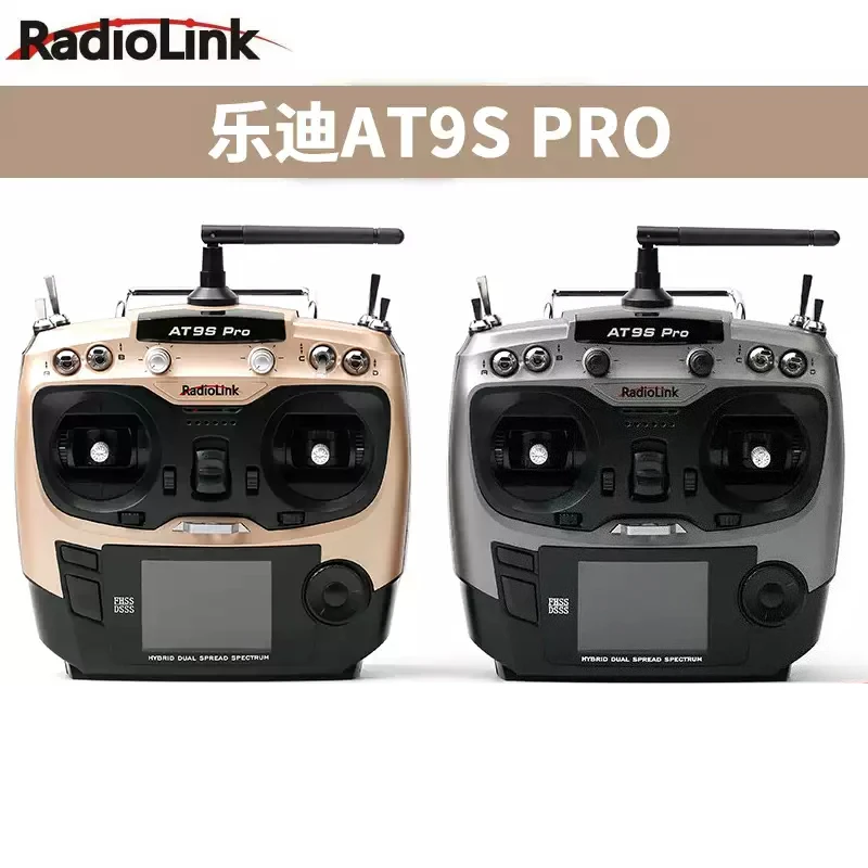Radiolink AT9S Pro 2.4G 12CH DSSS FHSS Transmitter with R9DS Receiver Support SBUS PPM PWM for RC Model Airplane Drones Car
Radiolink AT9S Pro 2.4G 12CH DSSS FHSS Transmitter with R9DS Receiver Support SBUS PPM PWM for RC Model Airplane Drones Car