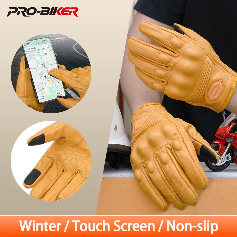 Зимние мотоциклетные перчатки, кожаные защитные перчатки для мотокросса с полными пальцами, противоскользящие перчатки для езды на мотоцикле с сенсорным экраном, M-2XL
Зимние мотоциклетные перчатки, кожаные защитные перчатки для мотокросса с полными пальцами, противоскользящие перчатки для езды на мотоцикле с сенсорным экраном, M-2XL