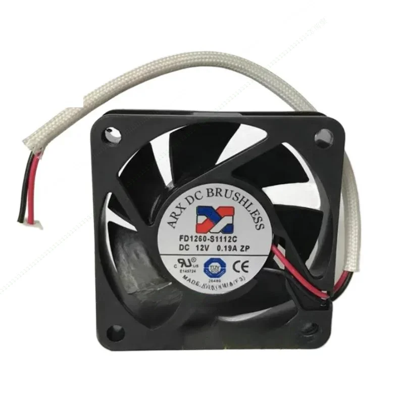 VV FOR ARX 6015 FD1260-S1112C DC12V 0.19A 60*15MM TWO-WIRE COOLING FAN
VV FOR ARX 6015 FD1260-S1112C DC12V 0.19A 60*15MM TWO-WIRE COOLING FAN